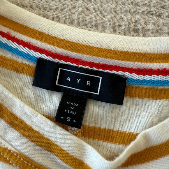 AYR - The Sno Cone Tee - Turmeric - S - Picture 3 of 5